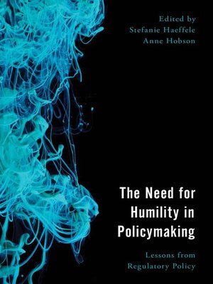 cover image of The Need for Humility in Policymaking